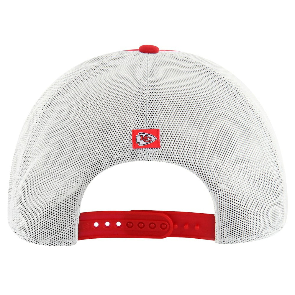 Kansas City Chiefs '47 Downburst Relaxed Hitch Trucker Adjustable Hat Red/White