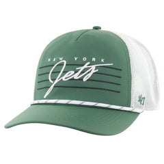 New York Jets '47 Downburst Relaxed Hitch Trucker Adjustable Hat Green/White