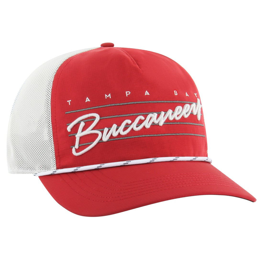 Tampa Bay Buccaneers '47 Downburst Relaxed Hitch Trucker Adjustable Hat Red/White