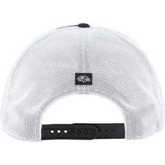 Baltimore Ravens '47 Downburst Relaxed Hitch Trucker Adjustable Hat Black/White