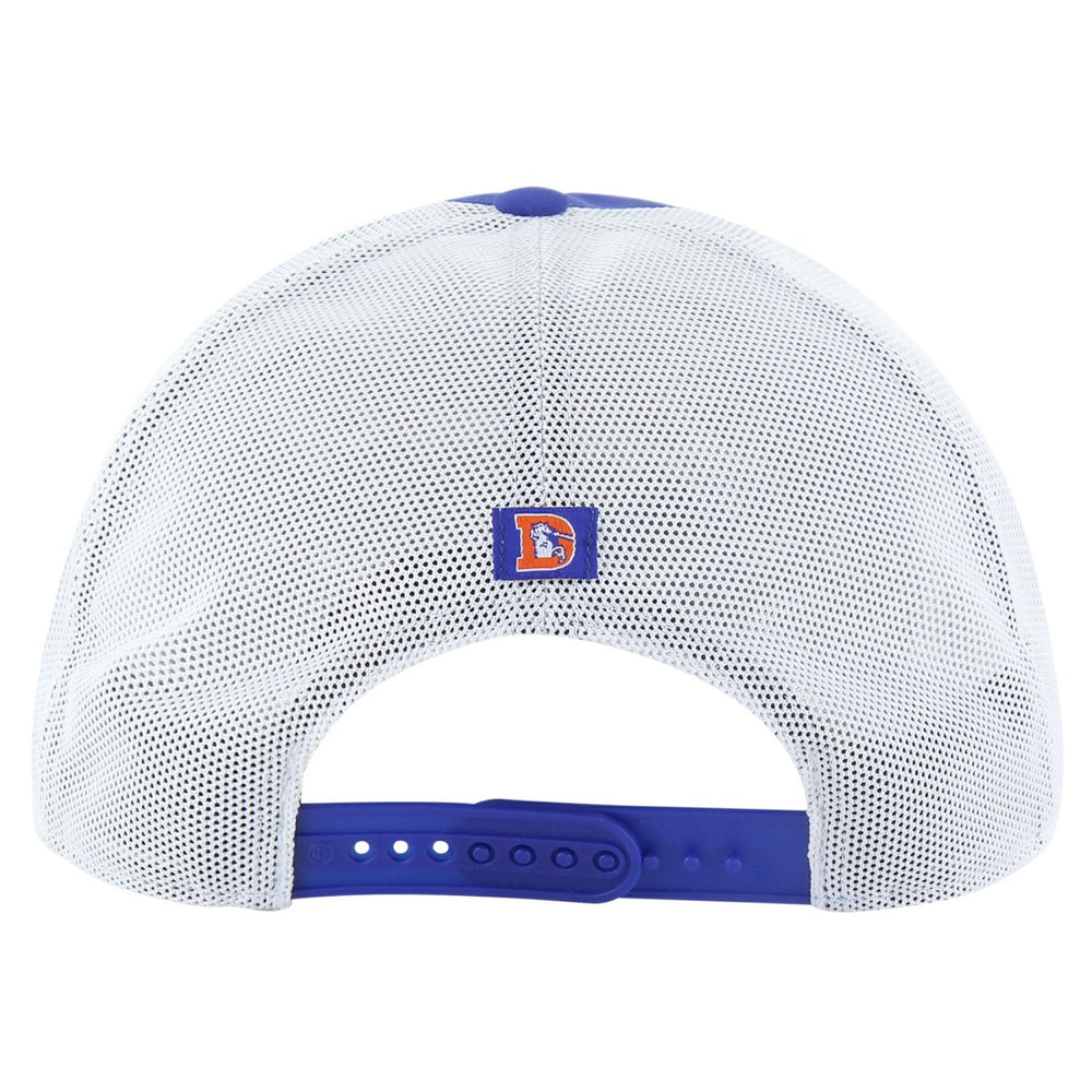 Denver Broncos '47 Downburst Relaxed Hitch Trucker Adjustable Hat Royal/White