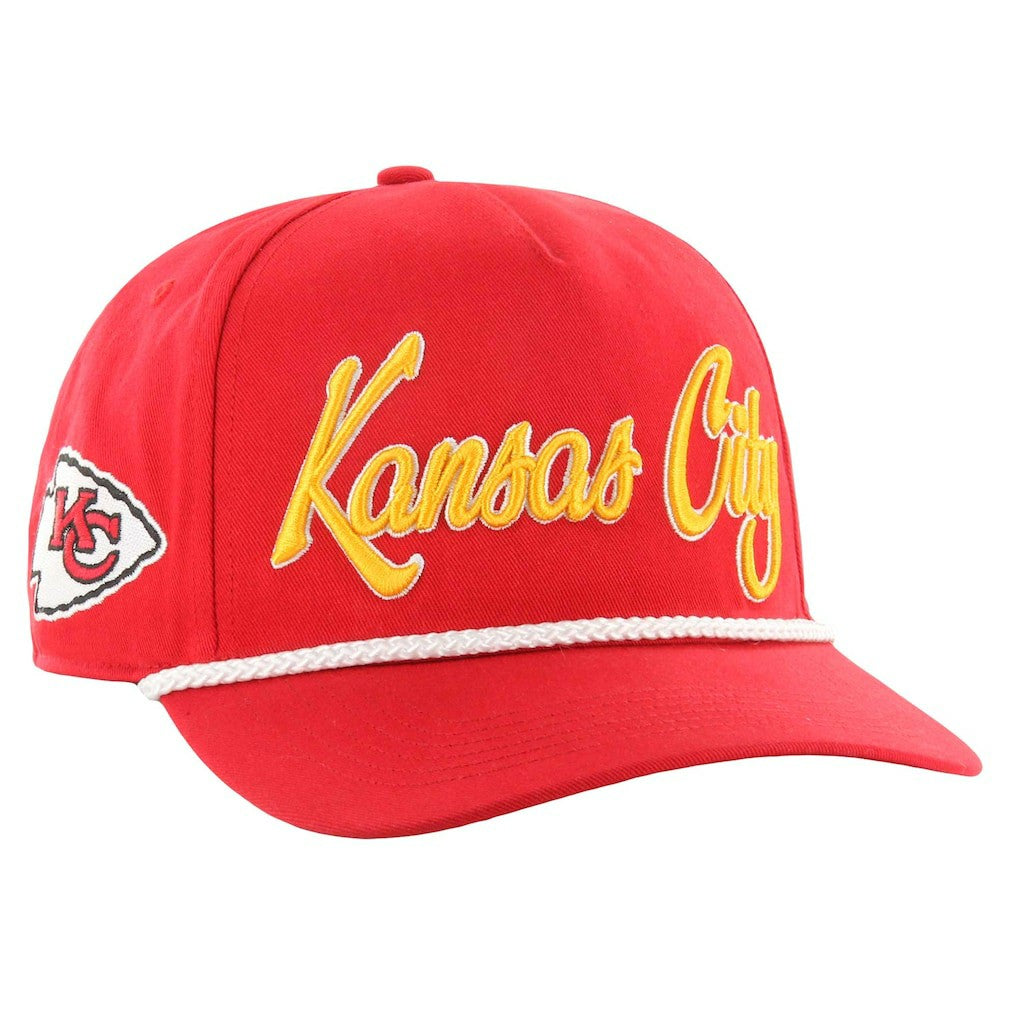 Kansas City Chiefs '47 Overhand Hitch Adjustable Hat Red