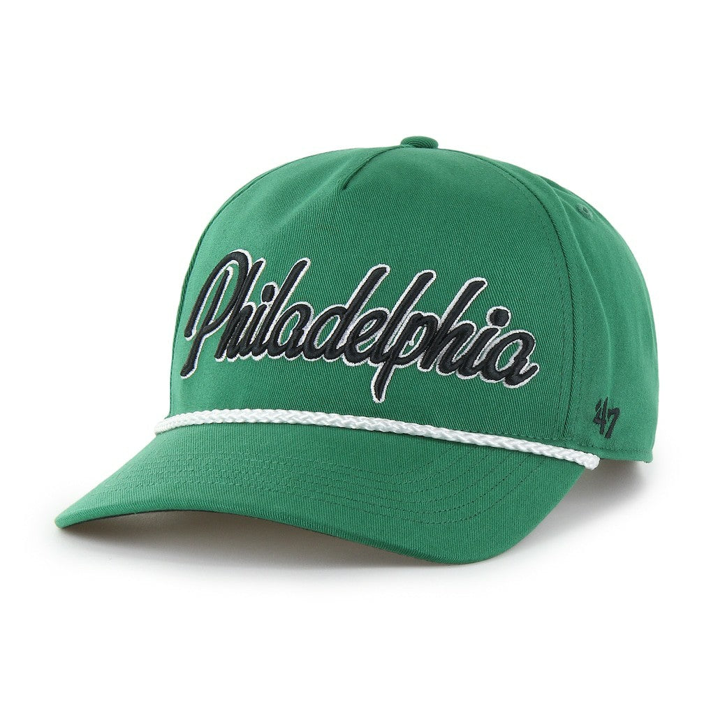 Philadelphia Eagles '47 Overhand Hitch Adjustable Hat Kelly Green