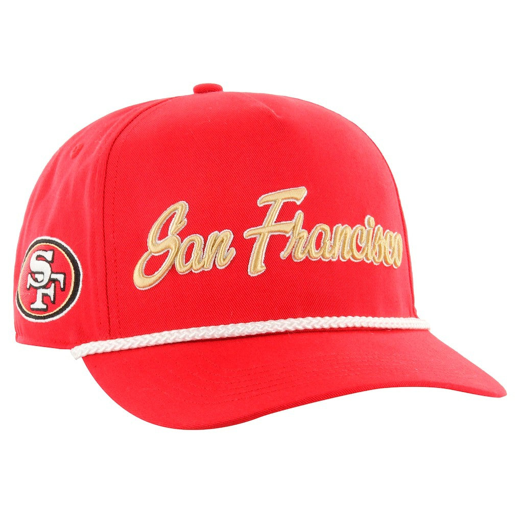 San Francisco 49ers '47 Overhand Hitch Adjustable Hat Scarlet