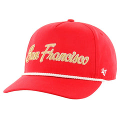 San Francisco 49ers '47 Overhand Hitch Adjustable Hat Scarlet