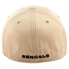 Cincinnati Bengals '47 Dusted Relaxed Franchise Fitted Hat Khaki