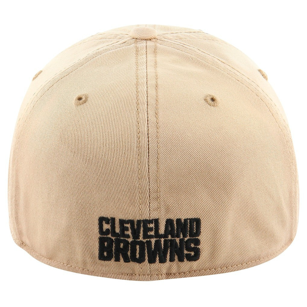 Cleveland Browns '47 Dusted Relaxed Franchise Fitted Hat Khaki