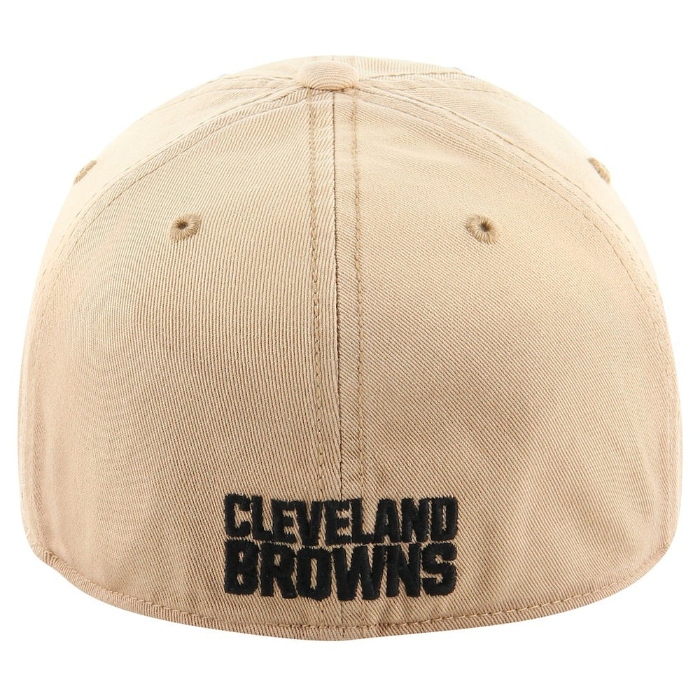 Cleveland Browns '47 Dusted Relaxed Franchise Fitted Hat Khaki