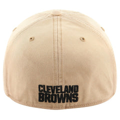 Cleveland Browns '47 Dusted Relaxed Franchise Fitted Hat Khaki