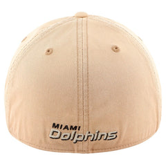 Miami Dolphins '47 Dusted Relaxed Franchise Fitted Hat Khaki
