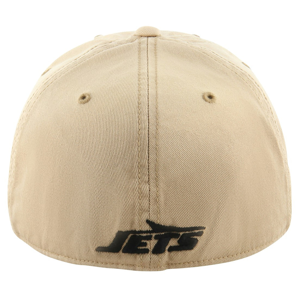 New York Jets '47 Dusted Relaxed Franchise Fitted Hat Khaki