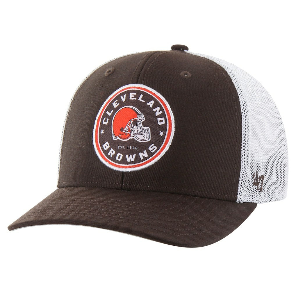 Cleveland Browns '47 Disclose Trophy Stretch Fit Hat Brown
