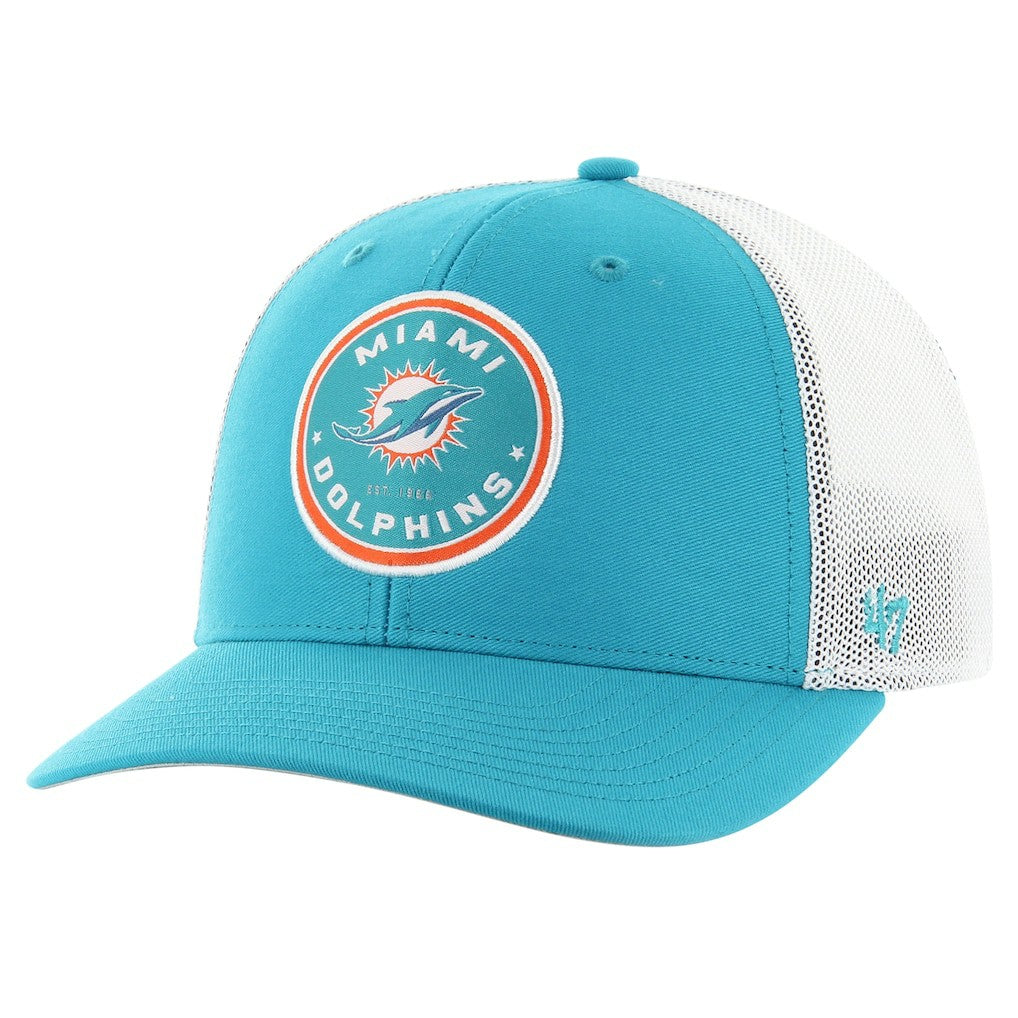 Miami Dolphins '47 Disclose Trophy Stretch Fit Hat Aqua