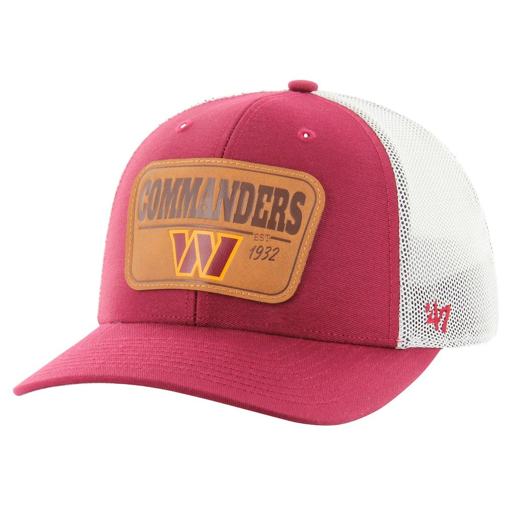 Washington Commanders '47 Thrash Trophy Flex Hat Burgundy/White