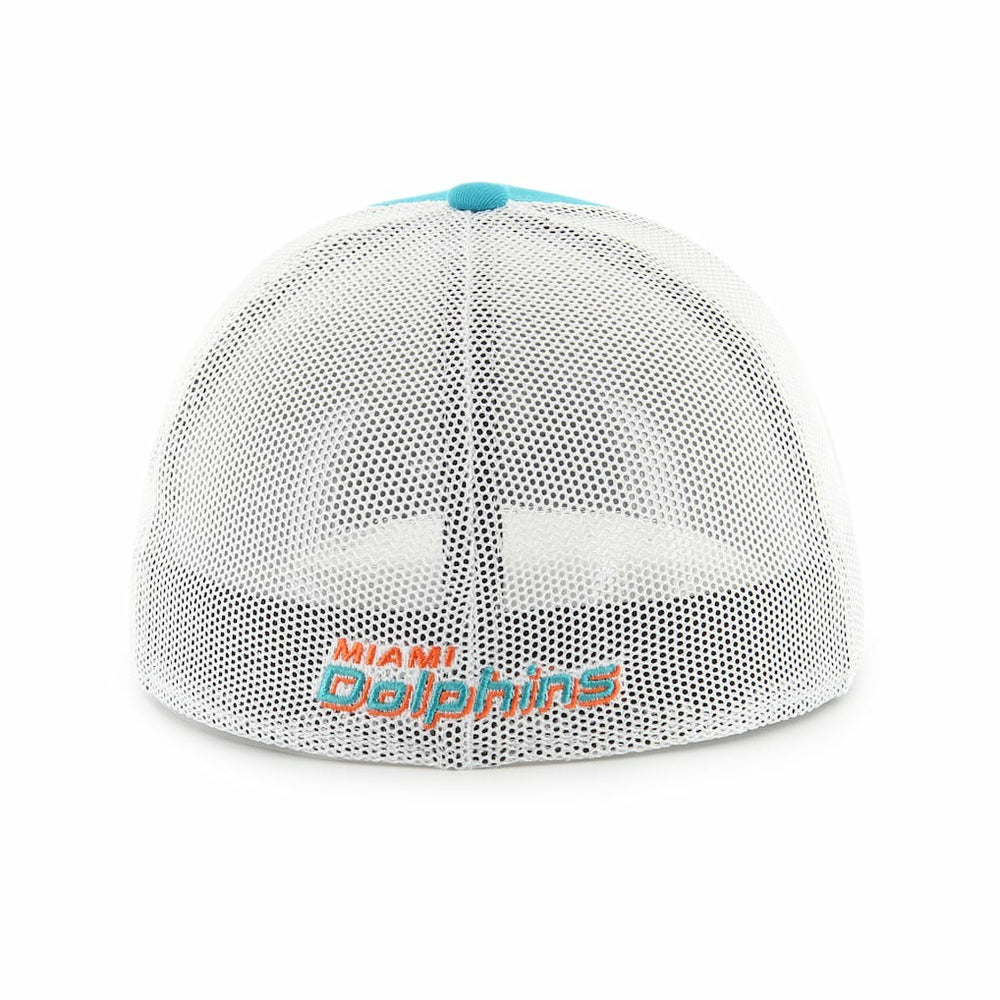 Miami Dolphins '47 Thrash Trophy Flex Hat Aqua/White