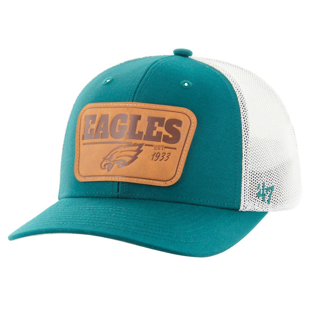 Philadelphia Eagles '47 Thrash Trophy Flex Hat Midnight Green/White