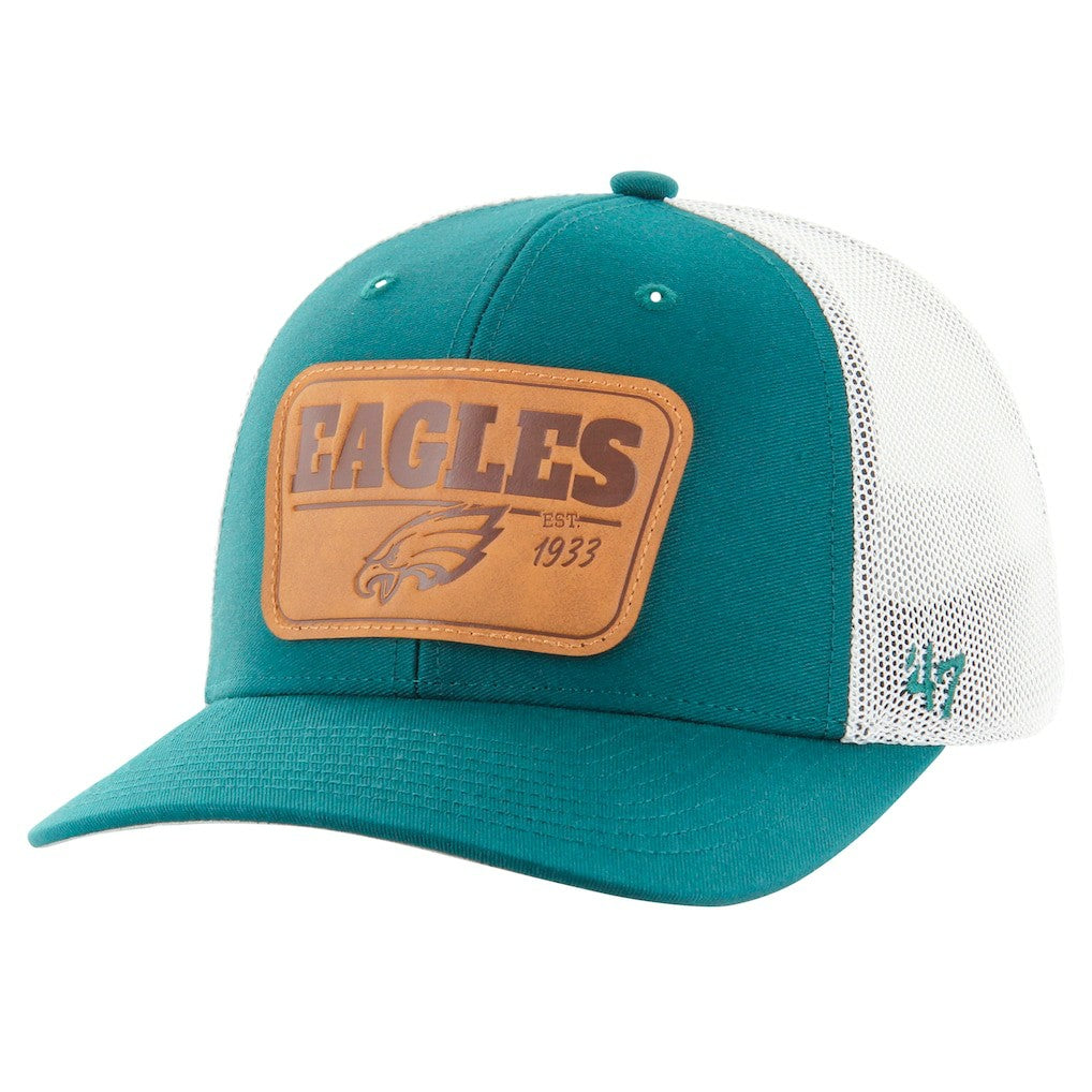Philadelphia Eagles '47 Thrash Trophy Flex Hat Midnight Green/White