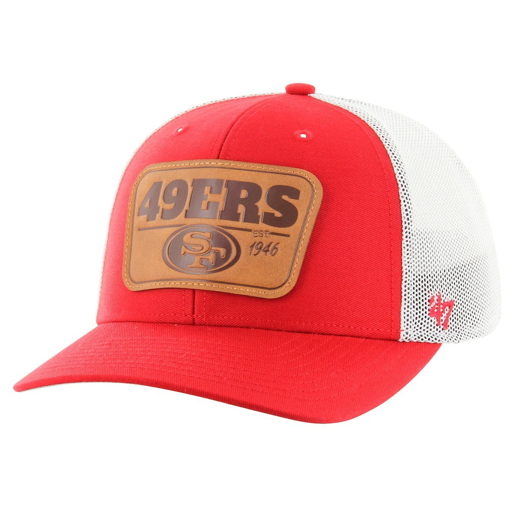 San Francisco 49ers '47 Thrash Trophy Flex Hat Scarlet/White