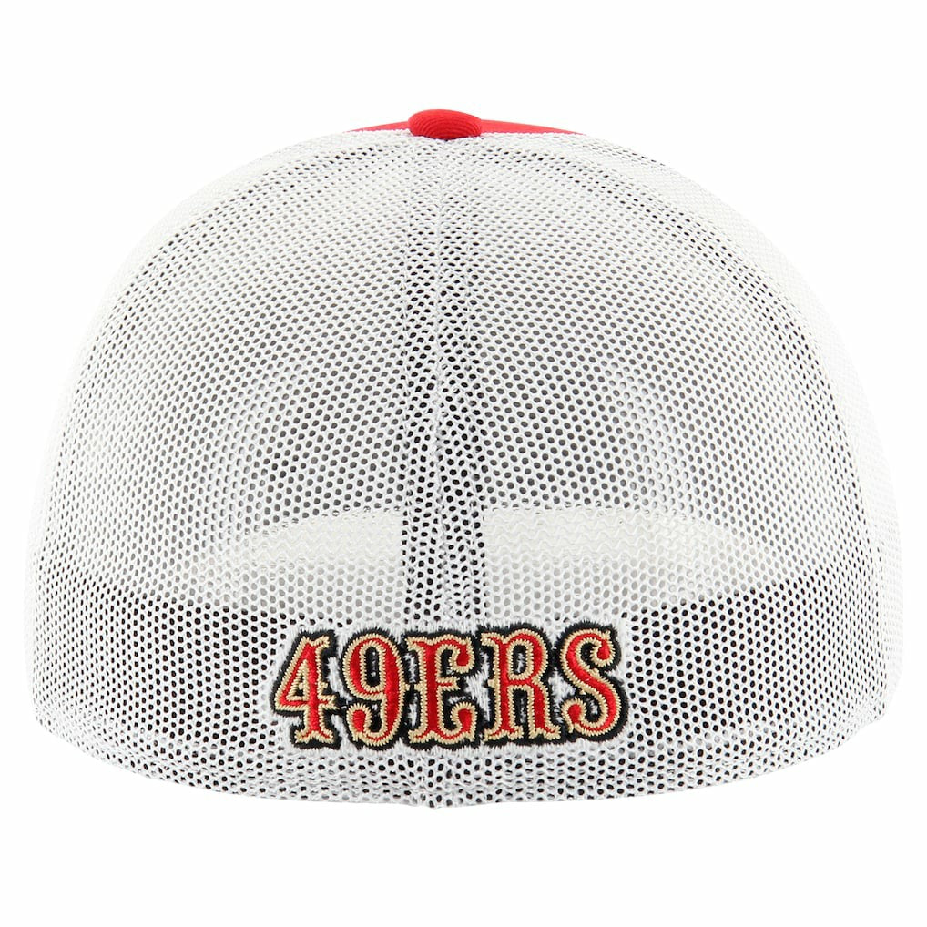 San Francisco 49ers '47 Thrash Trophy Flex Hat Scarlet/White