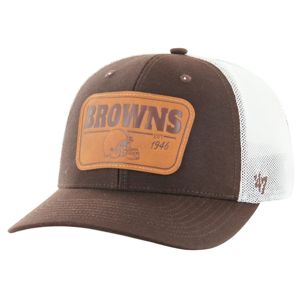 Cleveland Browns '47 Thrash Trophy Flex Hat Brown/White