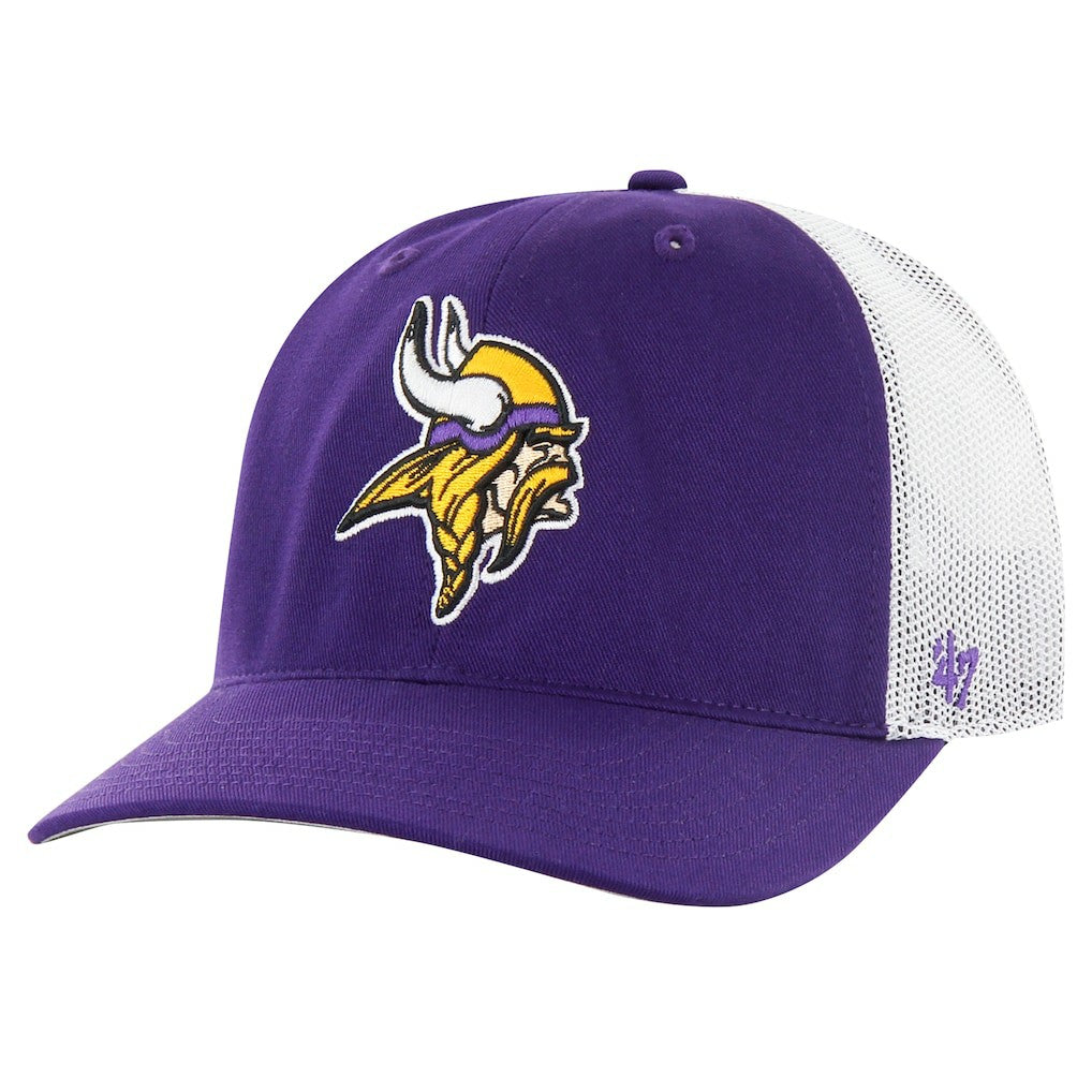 Minnesota Vikings '47 Team Unstructured Trucker Adjustable Hat Purple/White