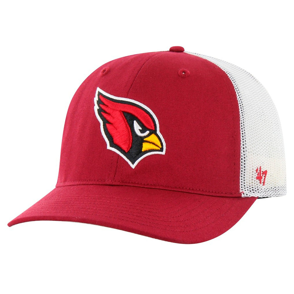 Arizona Cardinals '47 Team Unstructured Trucker Adjustable Hat Cardinal/White