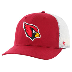 Arizona Cardinals '47 Team Unstructured Trucker Adjustable Hat Cardinal/White