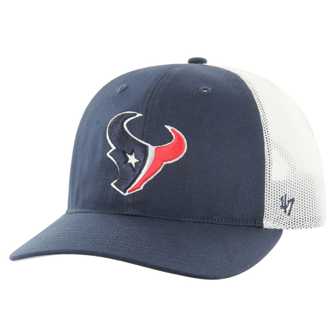 Houston Texans '47 Team Unstructured Trucker Adjustable Hat Navy/White