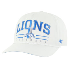 Detroit Lions '47 Roscoe Hitch Rope Adjustable Hat White