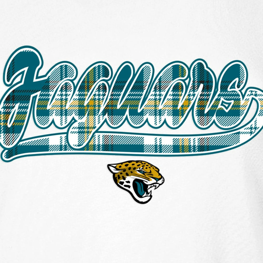 Jacksonville Jaguars New Era Women's 3rd Down T-Shirt White/Teal