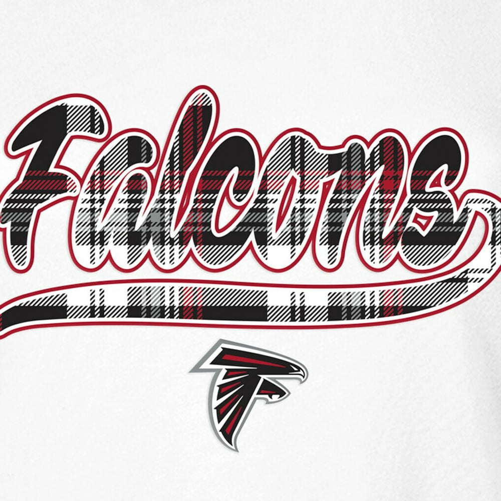Atlanta Falcons New Era Women's 3rd Down T-Shirt White/Red