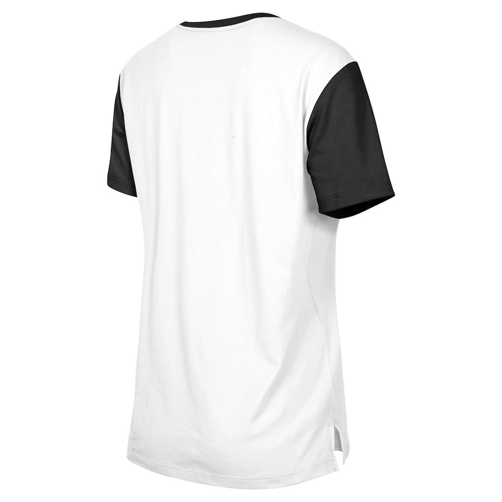 Pittsburgh Steelers New Era Women's 3rd Down T-Shirt White/Black