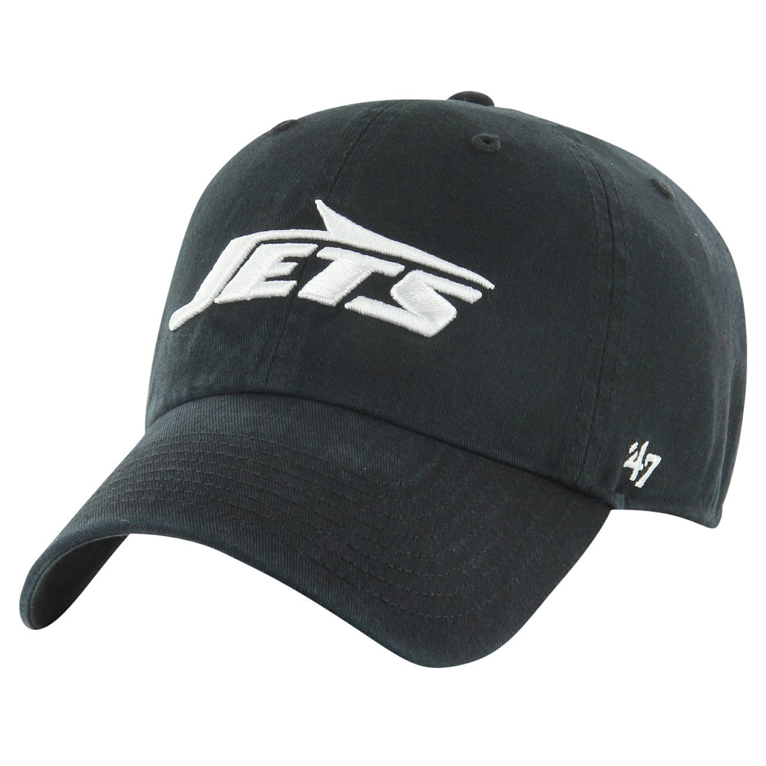 New York Jets '47 Clean Up Tonal Adjustable Hat Black