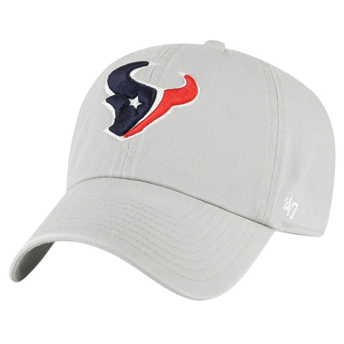 Houston Texans '47 Team Clean Up Adjustable Hat Gray