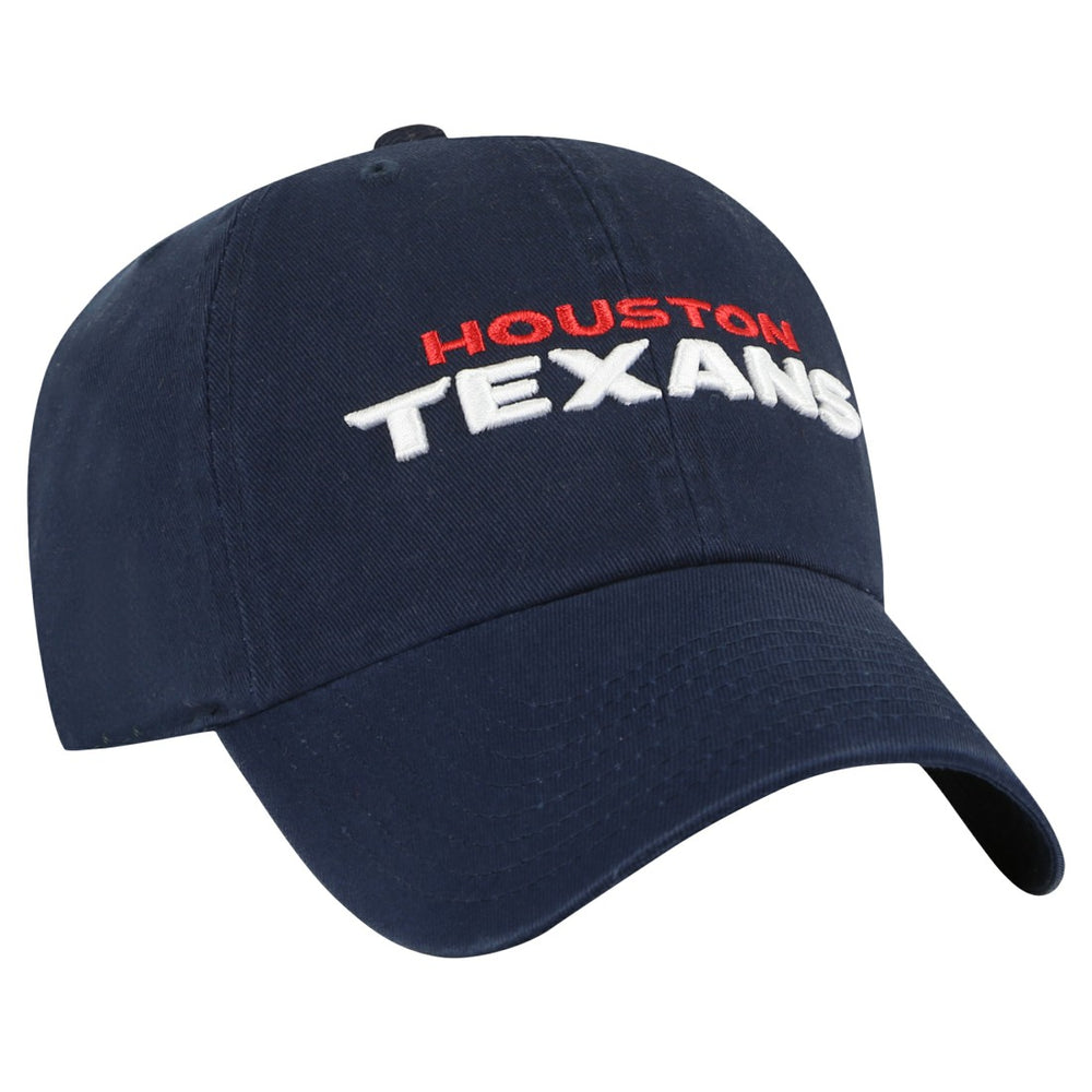 Houston Texans '47 Clean Up Team Script Adjustable Hat Navy