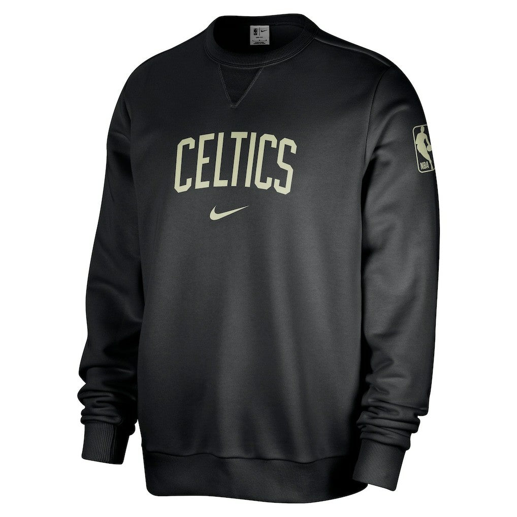 Boston Celtics Courtside Standard Issue Performance Pullover Sweatshirt Black