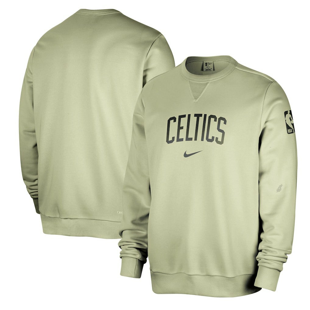 Boston Celtics Courtside Standard Issue Performance Pullover Sweatshirt Green