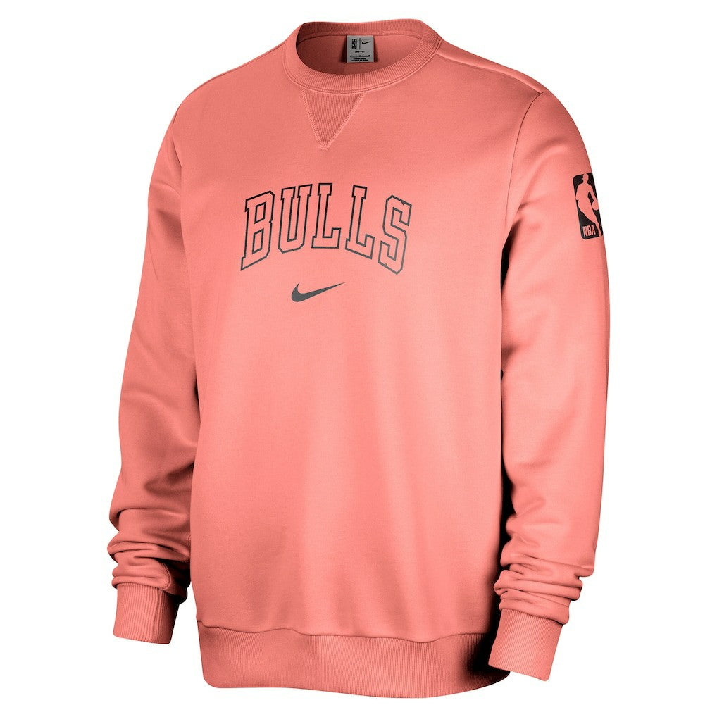 Chicago Bulls Courtside Standard Issue Performance Pullover Sweatshirt Red