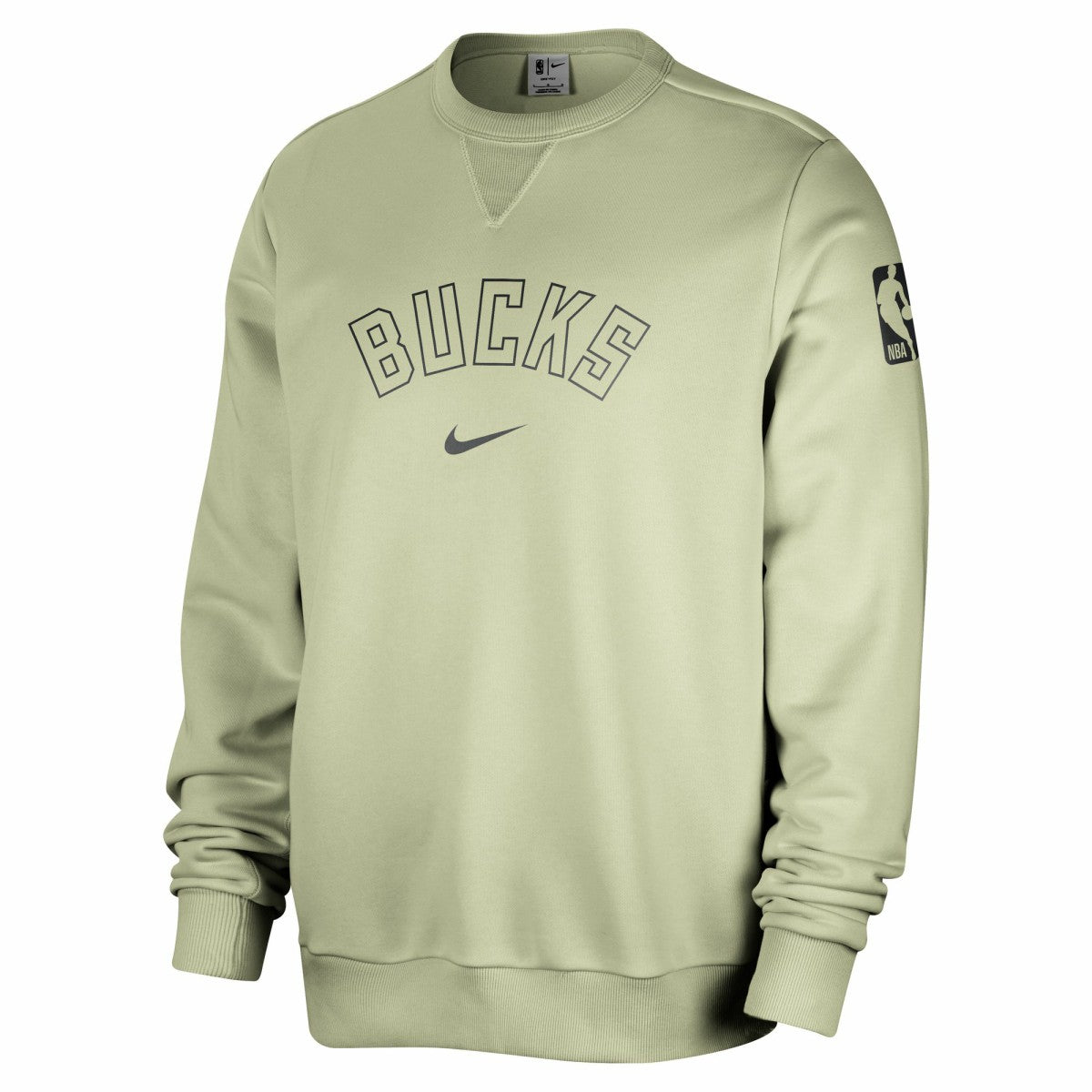 Milwaukee Bucks Courtside Standard Issue Performance Pullover Sweatshirt Green