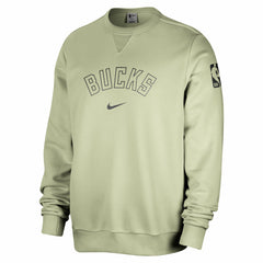 Milwaukee Bucks Courtside Standard Issue Performance Pullover Sweatshirt Green
