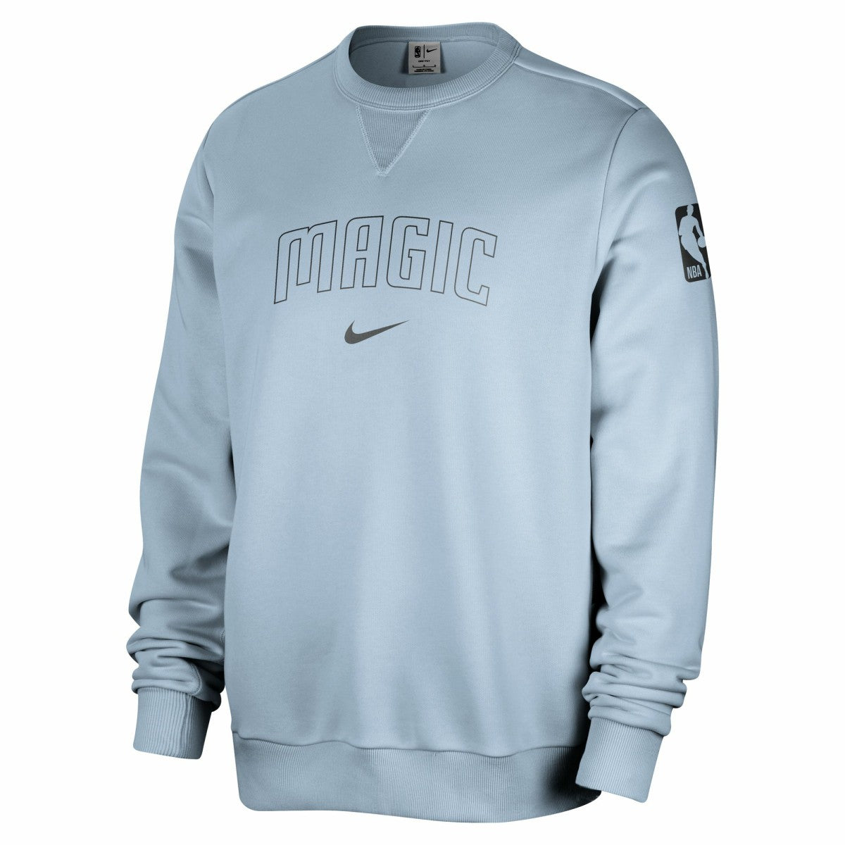 Orlando Magic Courtside Standard Issue Performance Pullover Sweatshirt Light Blue