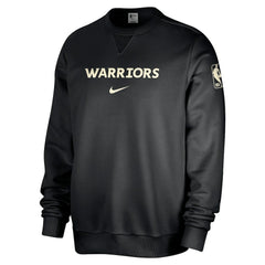 Golden State Warriors Courtside Standard Issue Performance Pullover Sweatshirt Black