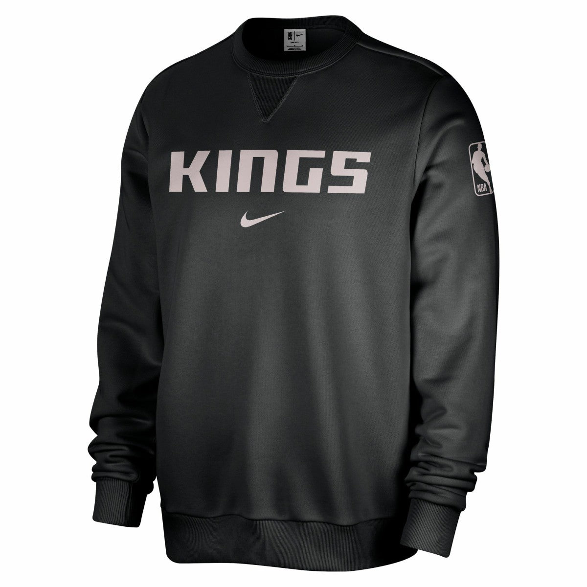 Sacramento Kings Courtside Standard Issue Performance Pullover Sweatshirt Black