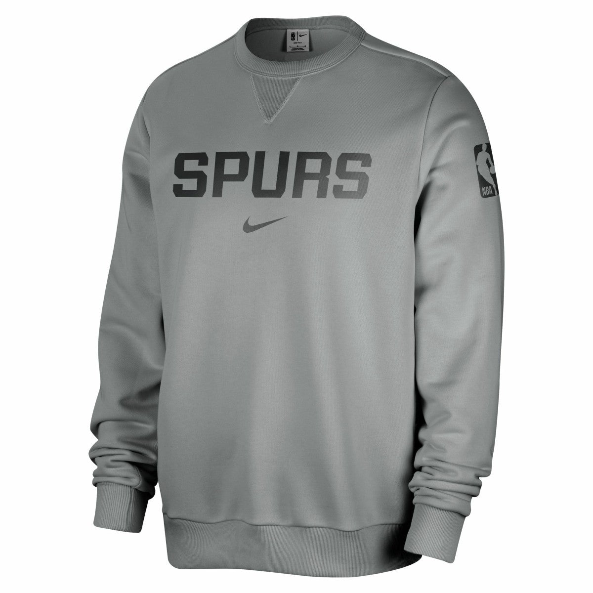 San Antonio Spurs Courtside Standard Issue Performance Pullover Sweatshirt Gray