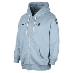 Memphis Grizzlies Authentic Standard Issue Full-Zip Hoodie Jacket Light Blue