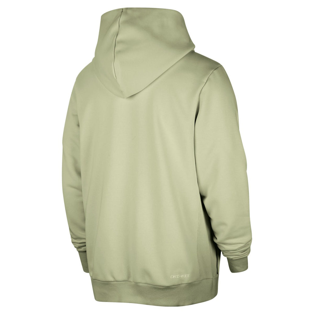 Milwaukee Bucks Authentic Standard Issue Full-Zip Hoodie Jacket Green