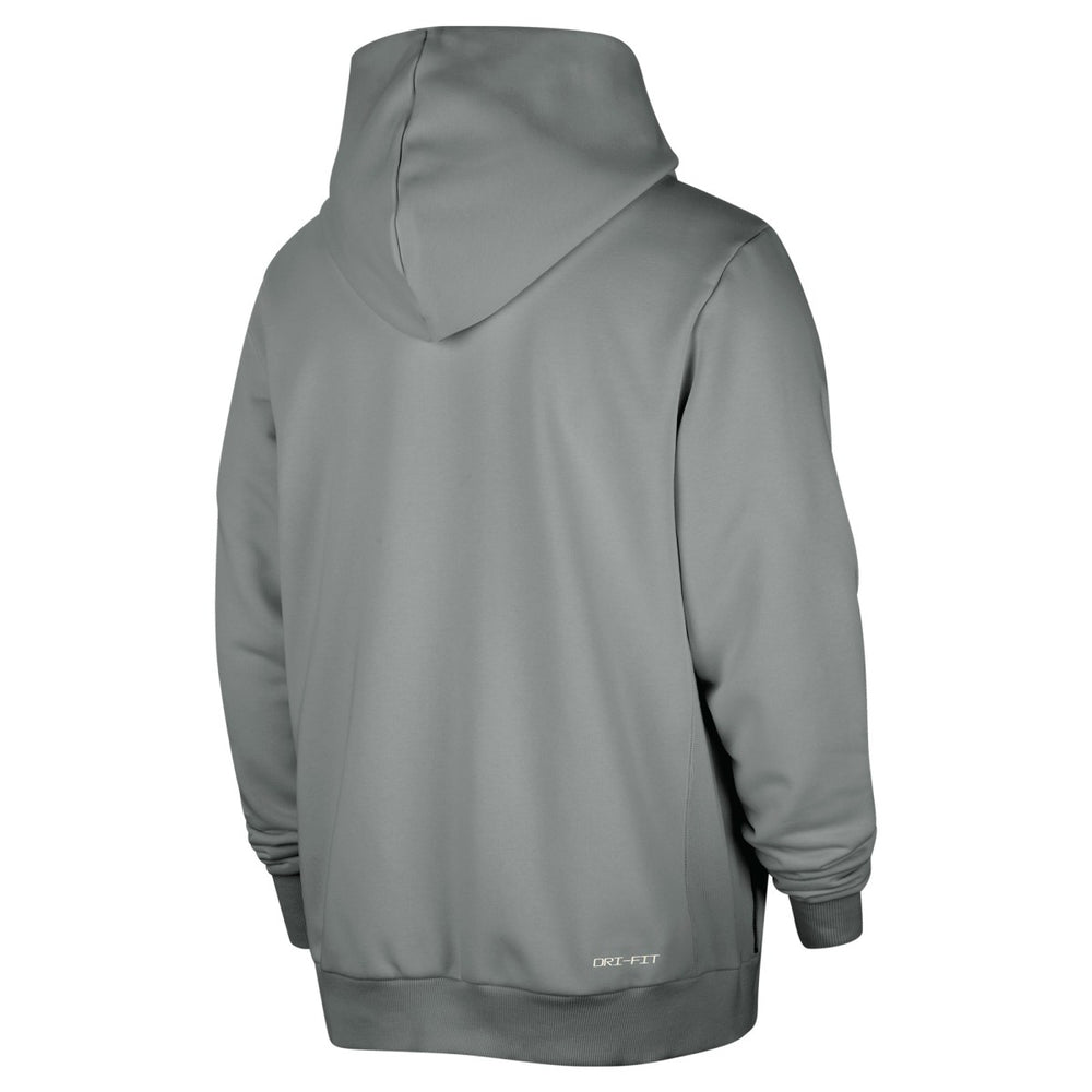 San Antonio Spurs Authentic Standard Issue Full-Zip Hoodie Jacket Gray