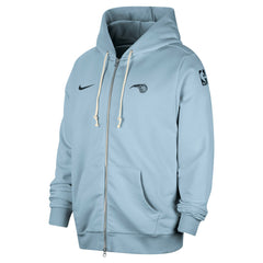 Orlando Magic Authentic Standard Issue Full-Zip Hoodie Jacket Light Blue