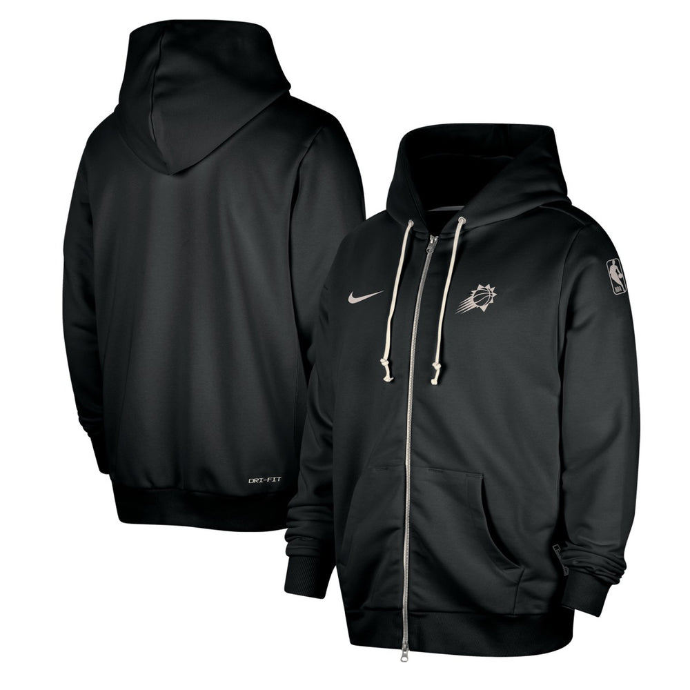 Phoenix Suns Authentic Standard Issue Full-Zip Hoodie Jacket Black