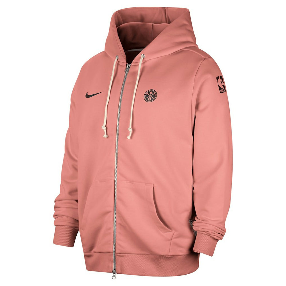 Denver Nuggets Authentic Standard Issue Full-Zip Hoodie Jacket Red